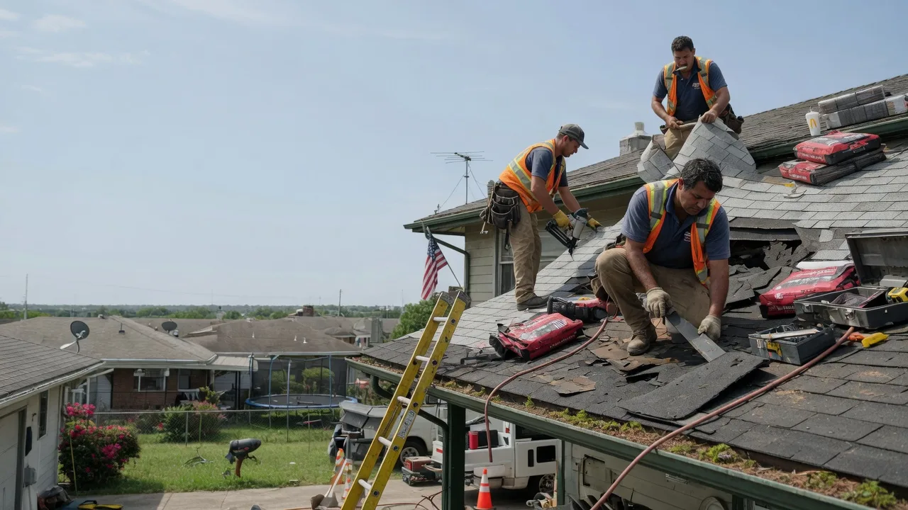 Roof Repair in Leonidas, MI near me